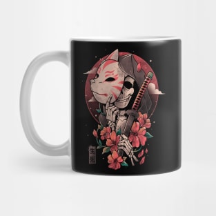 Death Messenger - Skull Anime Flowers Gift Mug